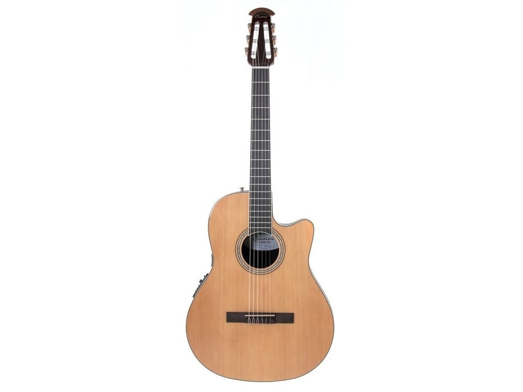 фото Электроакустическая гитара ovation cs24c-4 celebrity standard mid cutaway natural