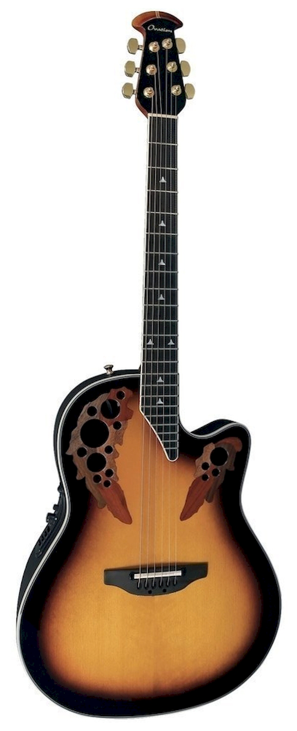 Электроакустическая гитара Ovation 2078AX-1 Elite Deep Contour Cutaway Sunburst