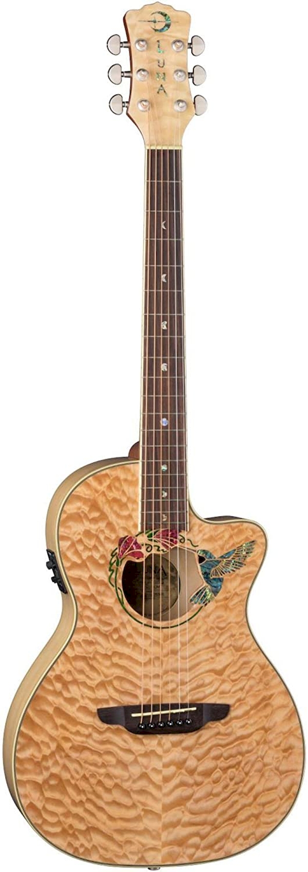 

Электроакустическая гитара Luna FAU HUM, FAU HUM