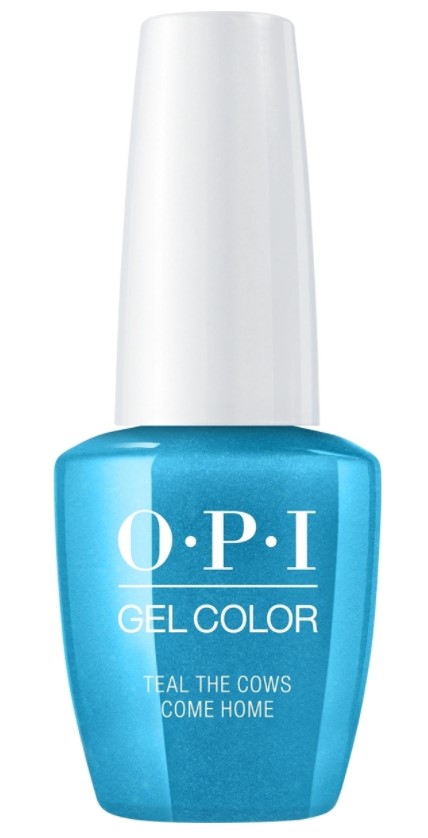 фото Гель-лак для ногтей opi iconic gelcolor teal the cows come home 15 мл