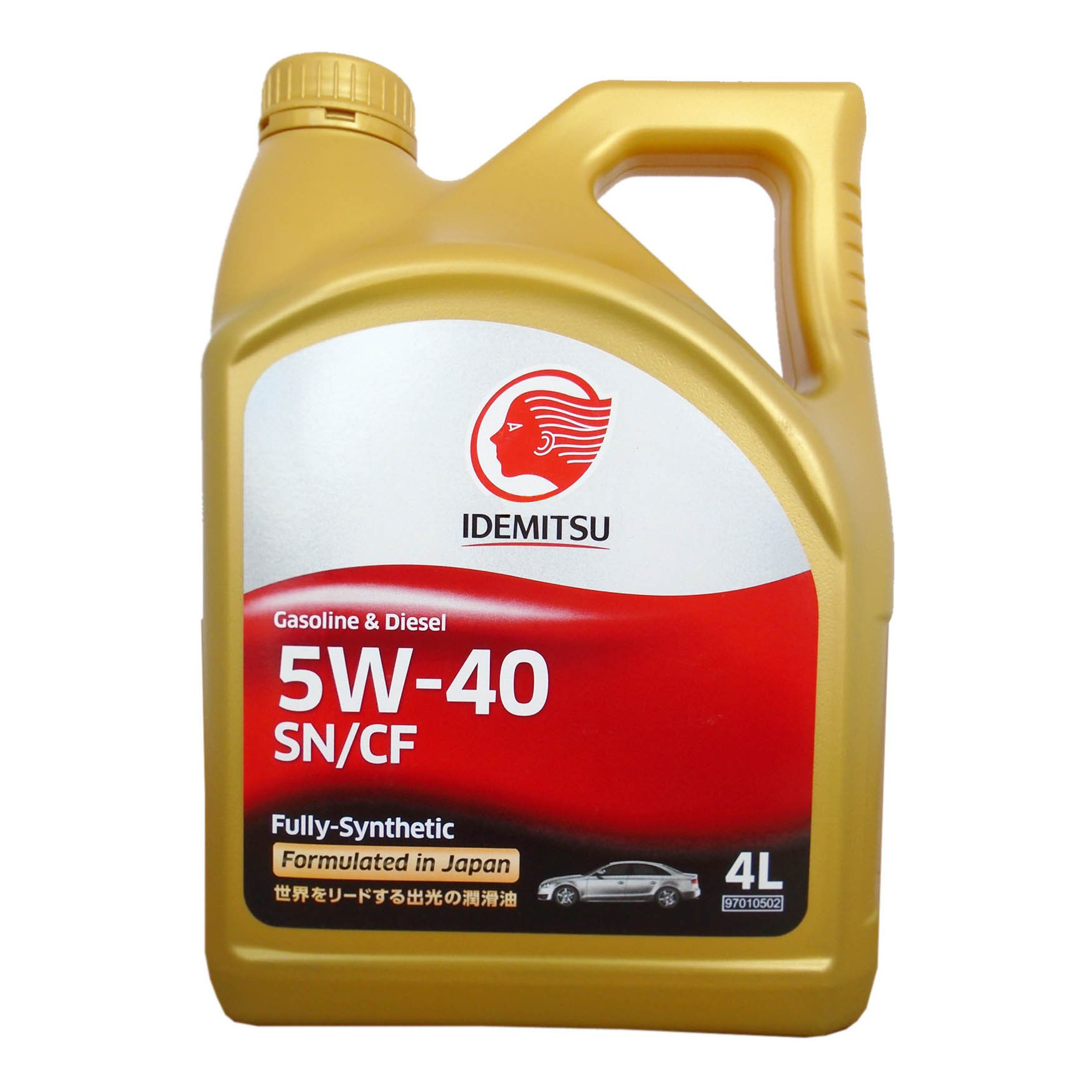 Моторное масло Idemitsu Gasoline & Diesel Fully-Synthetic SN/CF 5W40 4л