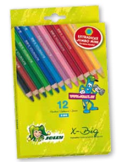 

Карандаши цветные "Supersticks X-big", 12 цветов
