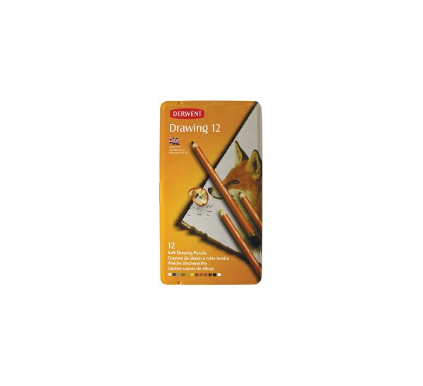 фото Набор цветных карандашей "drawing", 12 цветов derwent