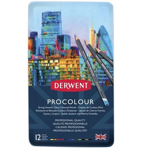 фото Набор карандашей "procolour", 12 цветов derwent