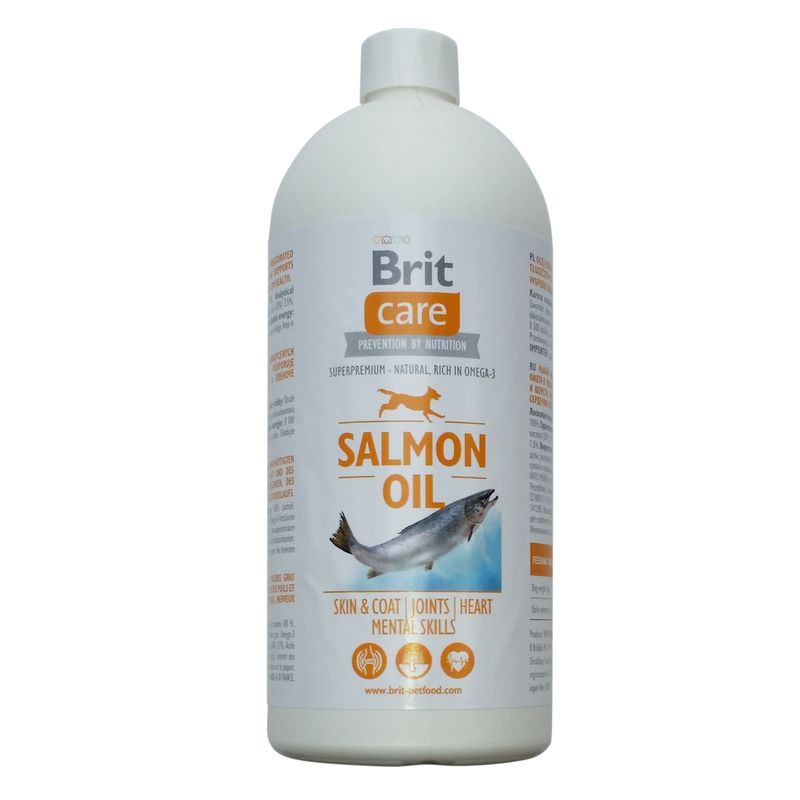 

Витаминный комплекс для собак Brit Care Salmon Oil, 1000 мл