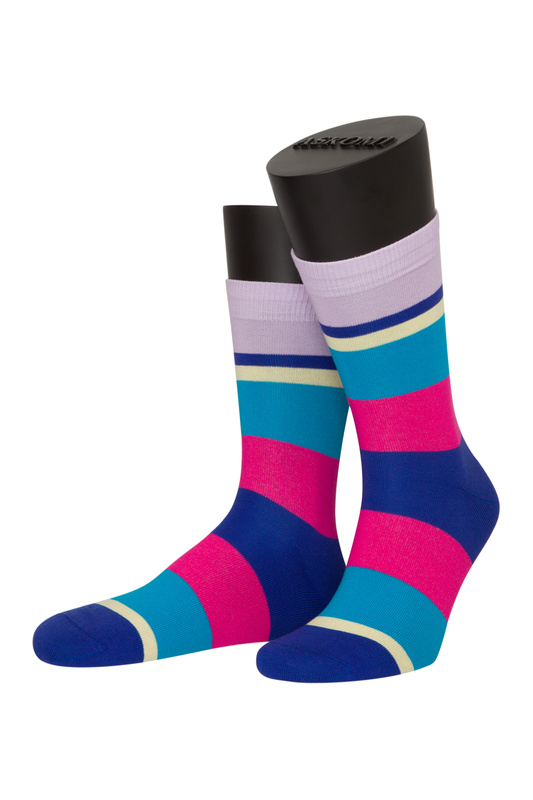 

Носки женские ASKOMI AF-C7030 синие 27, Разноцветный, AF-C7030