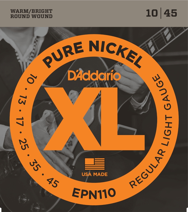 

Струны для электрогитары D'Addario EPN110 Regular Light, EPN110 Regular Light