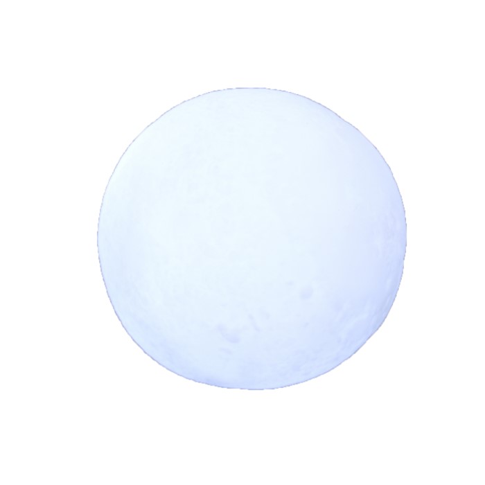 фото Ночник risalux луна белая большая, 11,5х11,5х11 см