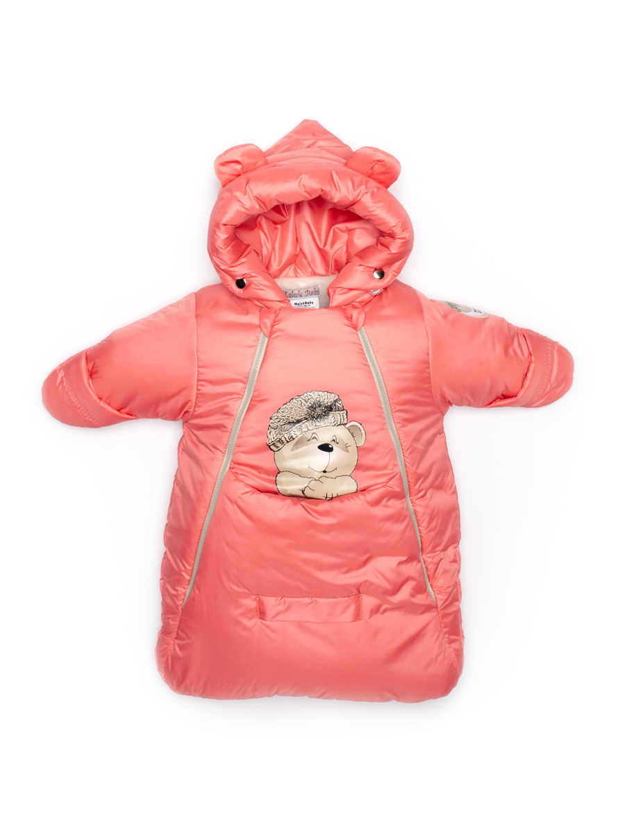 

Комбинезон-мешок Malek-Baby Коралл 306Ш коралловый р. 74, 306Ш
