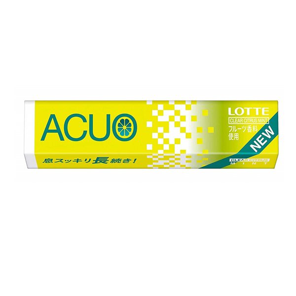 

Acuo Clear Cytrus Mint Жевательная резинка Лимонная мята, 21 г.