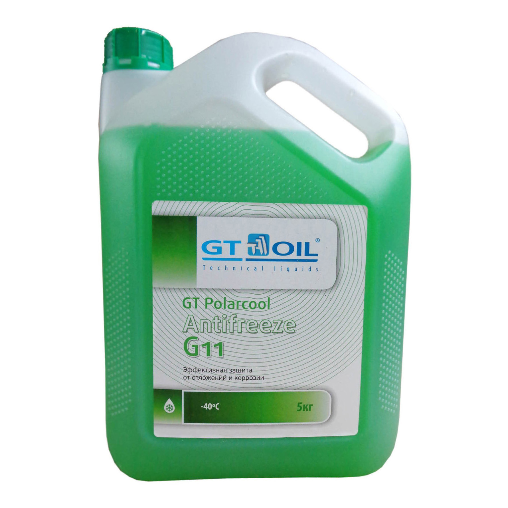 фото Антифриз gt oil polarcool g11 зеленый 5кг