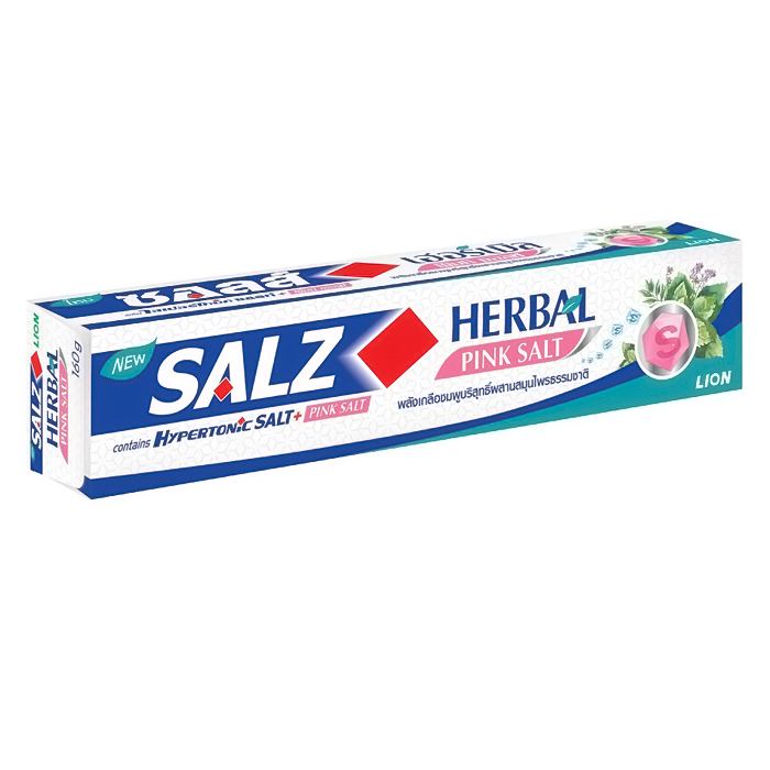 Зубная паста Lion Salz Herbal с розовой гималайской солью, 90 гр зубная паста lion white