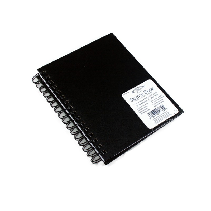 

Альбом для набросков на спирали Winsor&Newton "Sketch book" А6 80 л 110 г