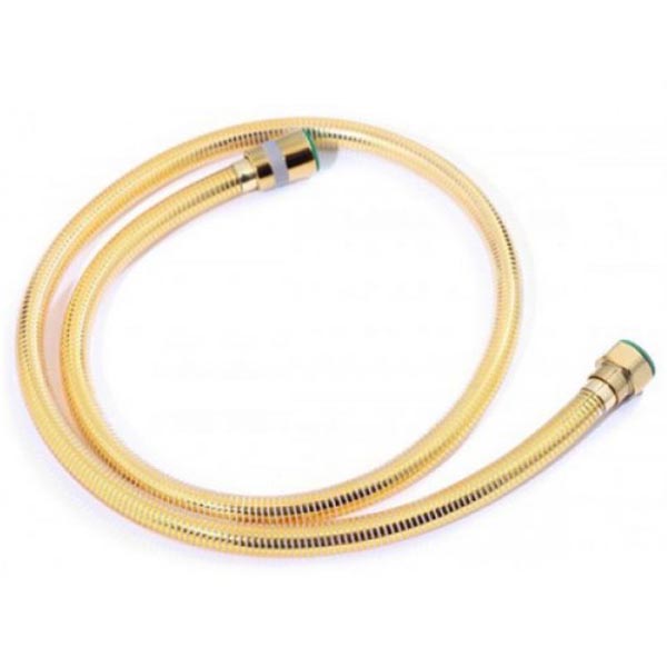 фото Душевой шланг kaiser 0021 gold, длина 1,75м золотой