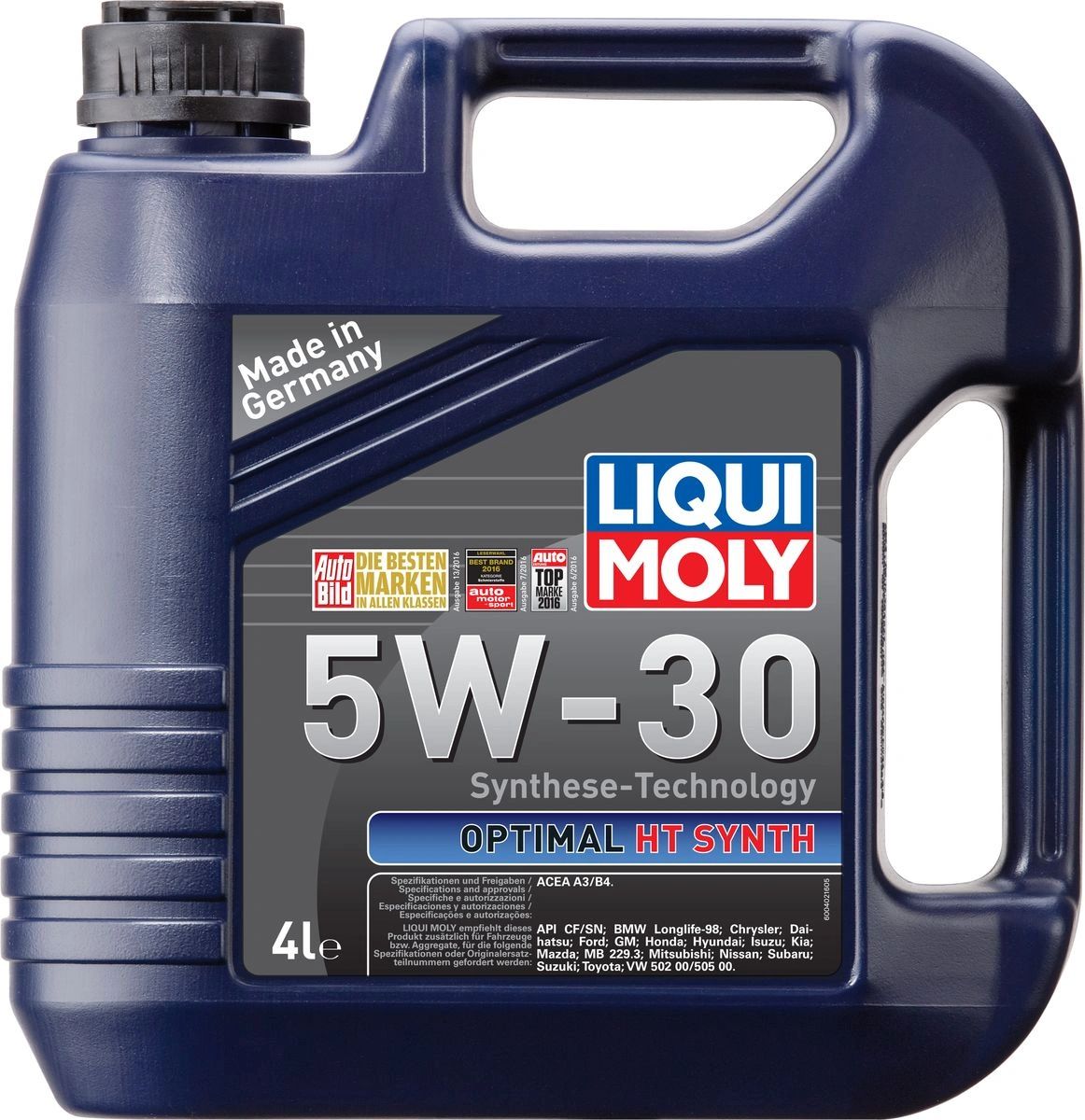 фото Моторное масло liqui moly optimal new generation 5w-30 4l 39031