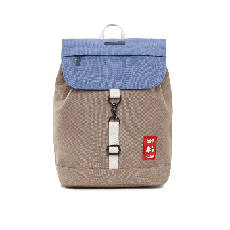 фото Рюкзак унисекс lefrik scoutmini/multi-ink бежевый; голубой
