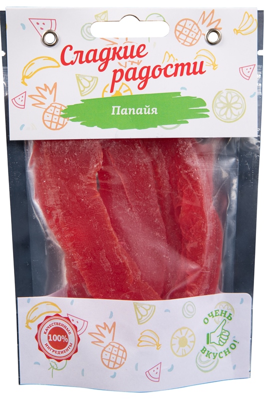 

Папайя цукаты, 55 г