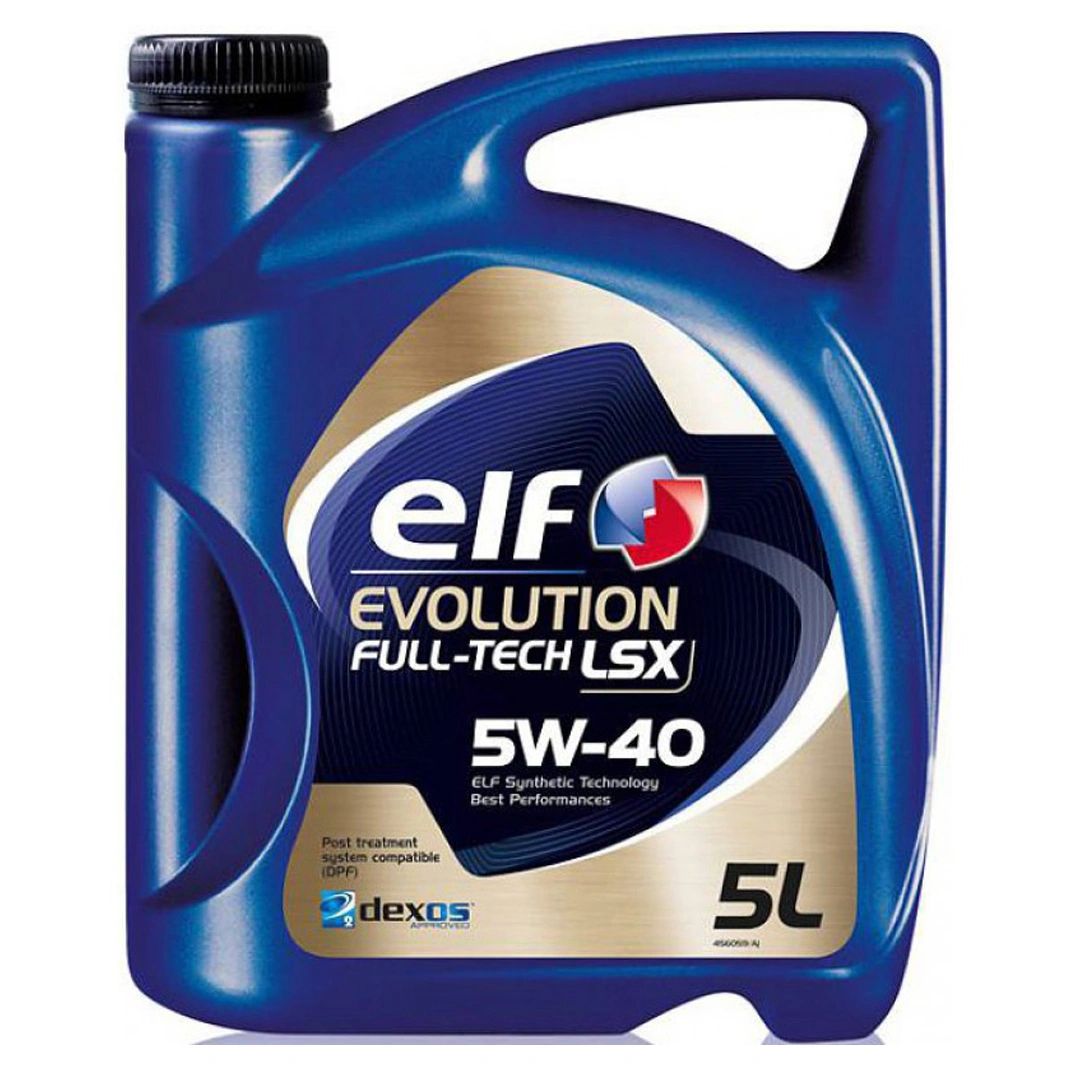 фото Моторное масло elf evolution fulltech lsx 5w40 5l аналог 194892