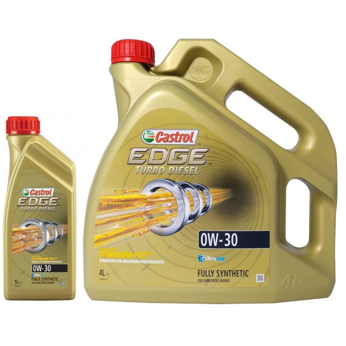 фото Моторное масло castrol edge turbo diesel titanium fst 0w 30 new 1л