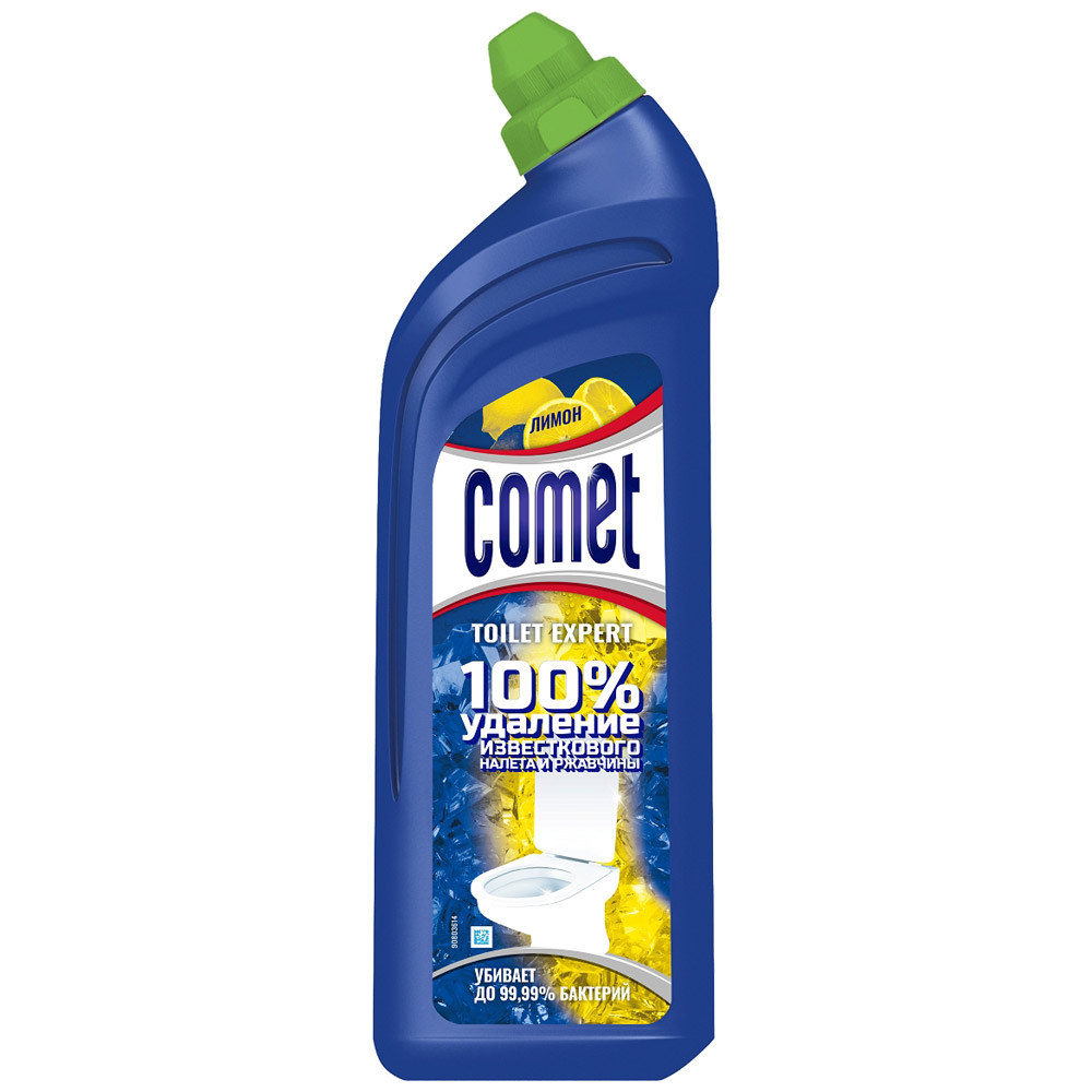 фото Comet чистящее средство для туалета лимон 700 мл