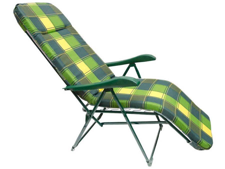 Кресло-шезлонг Бел Мебельторг Альберто-3 С562 зеленый