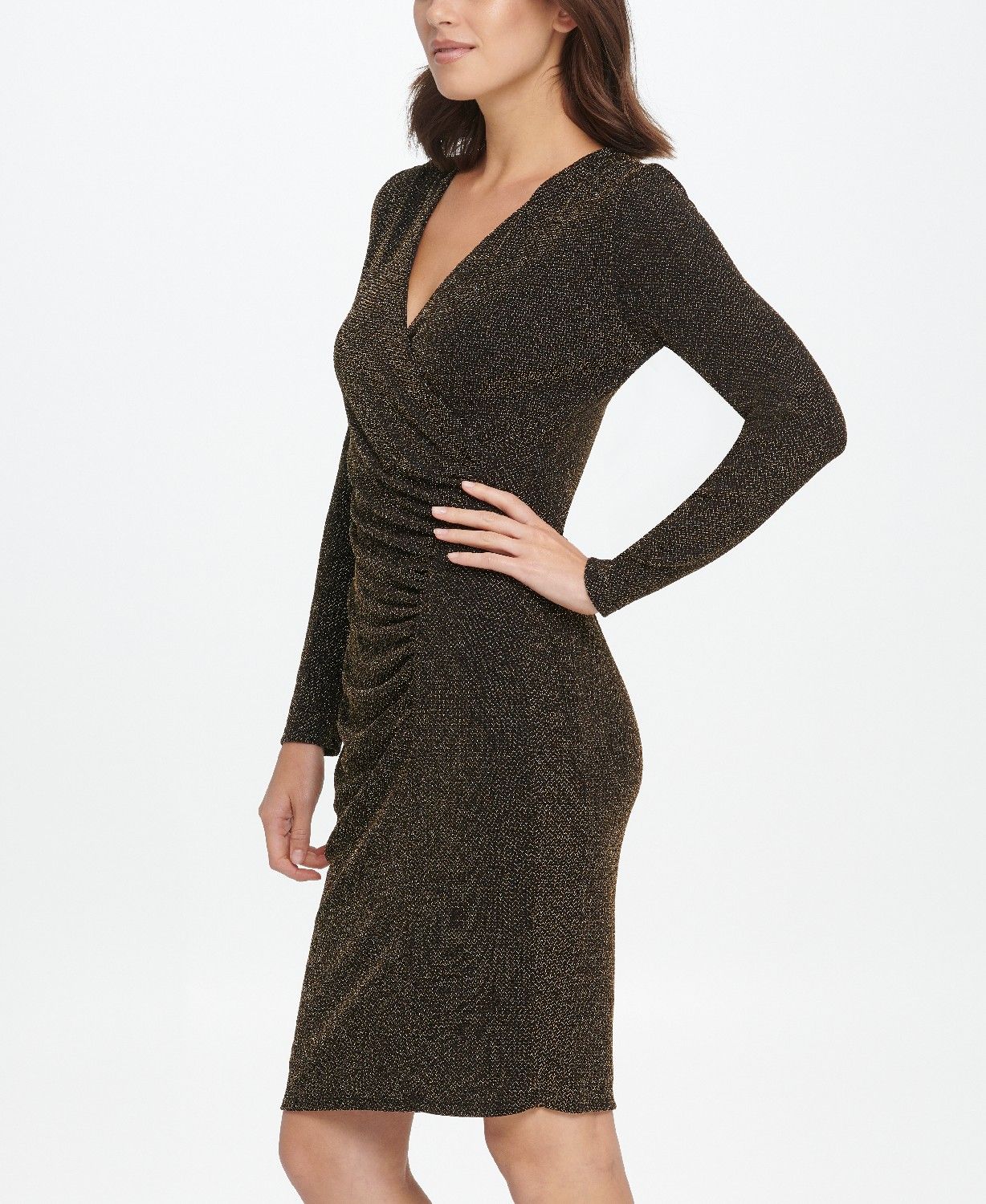 

Вечернее платье женское DKNY DD9JD286/BGD0 черное 40