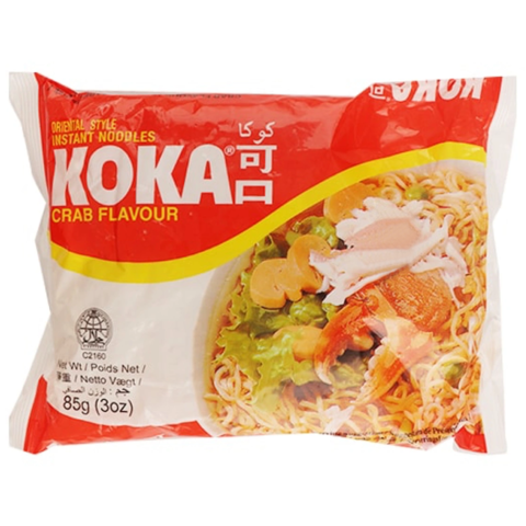 

Лапша со вкусом краба Original в пакете KOKA, 85г