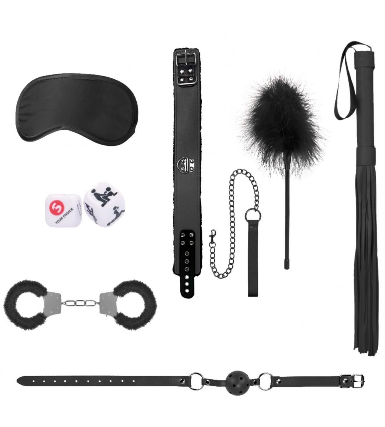 фото Черный игровой набор introductory bondage kit №6 shots media bv