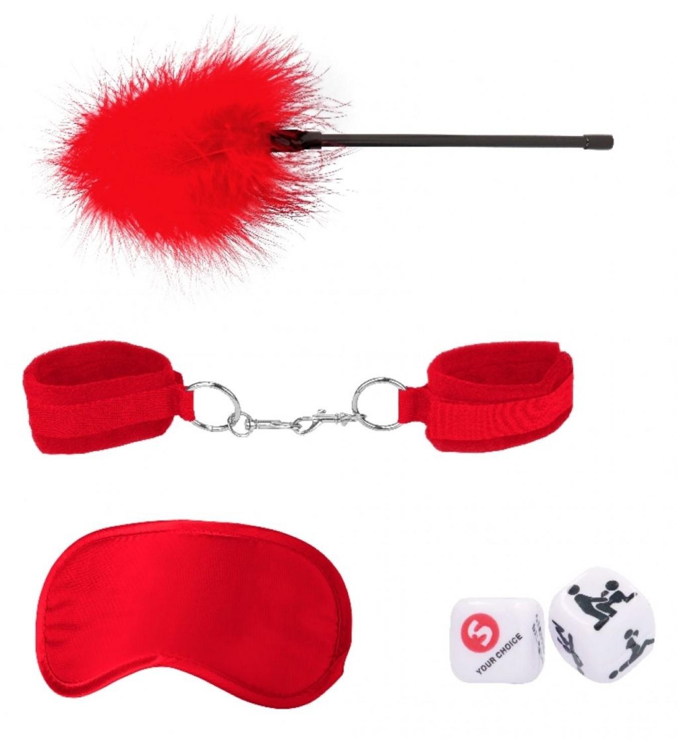 фото Красный игровой набор introductory bondage kit №2 shots media bv
