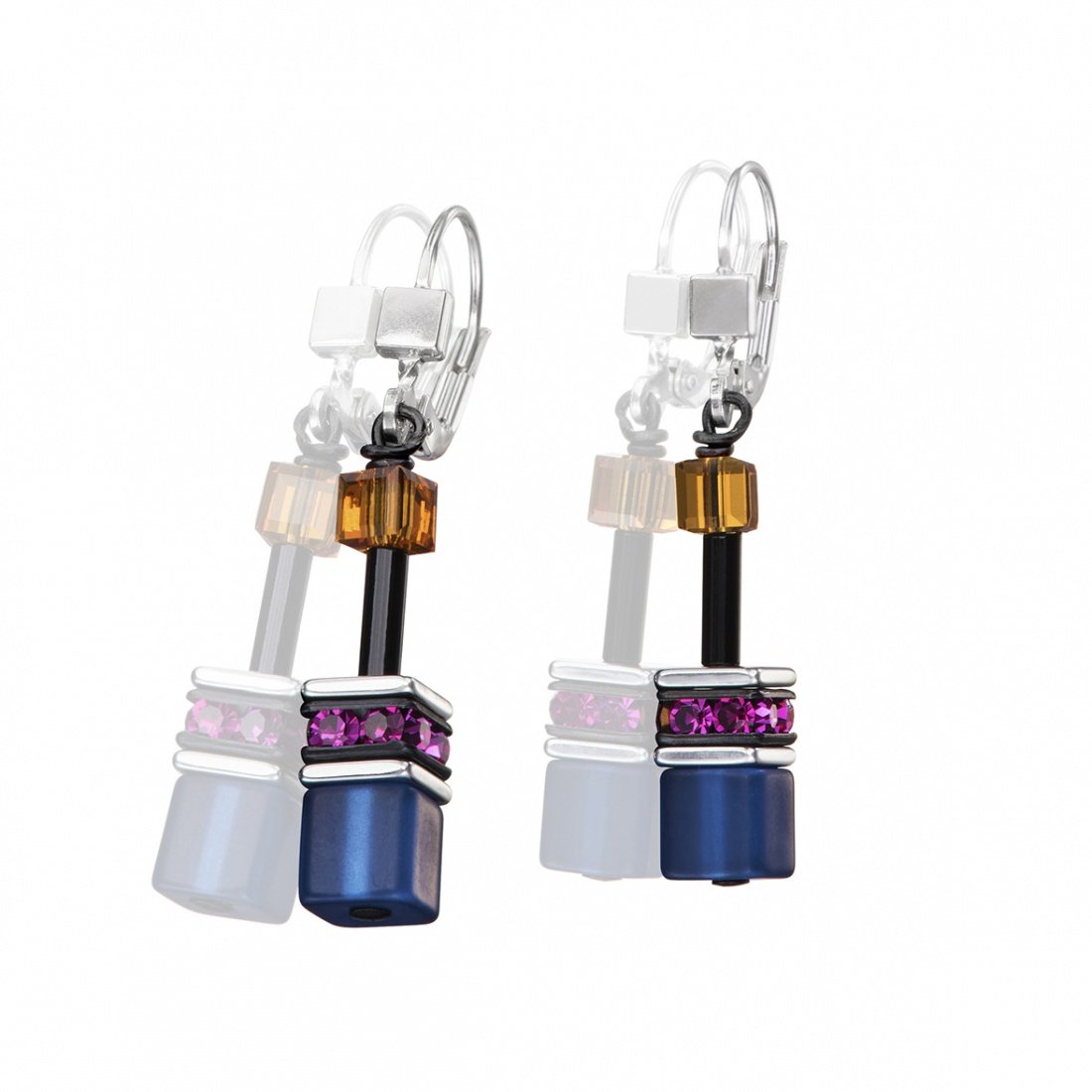 

Серьги из бижутерного сплава с кристаллами Coeur de Lion 2838/20-1567, 2838/20-1567