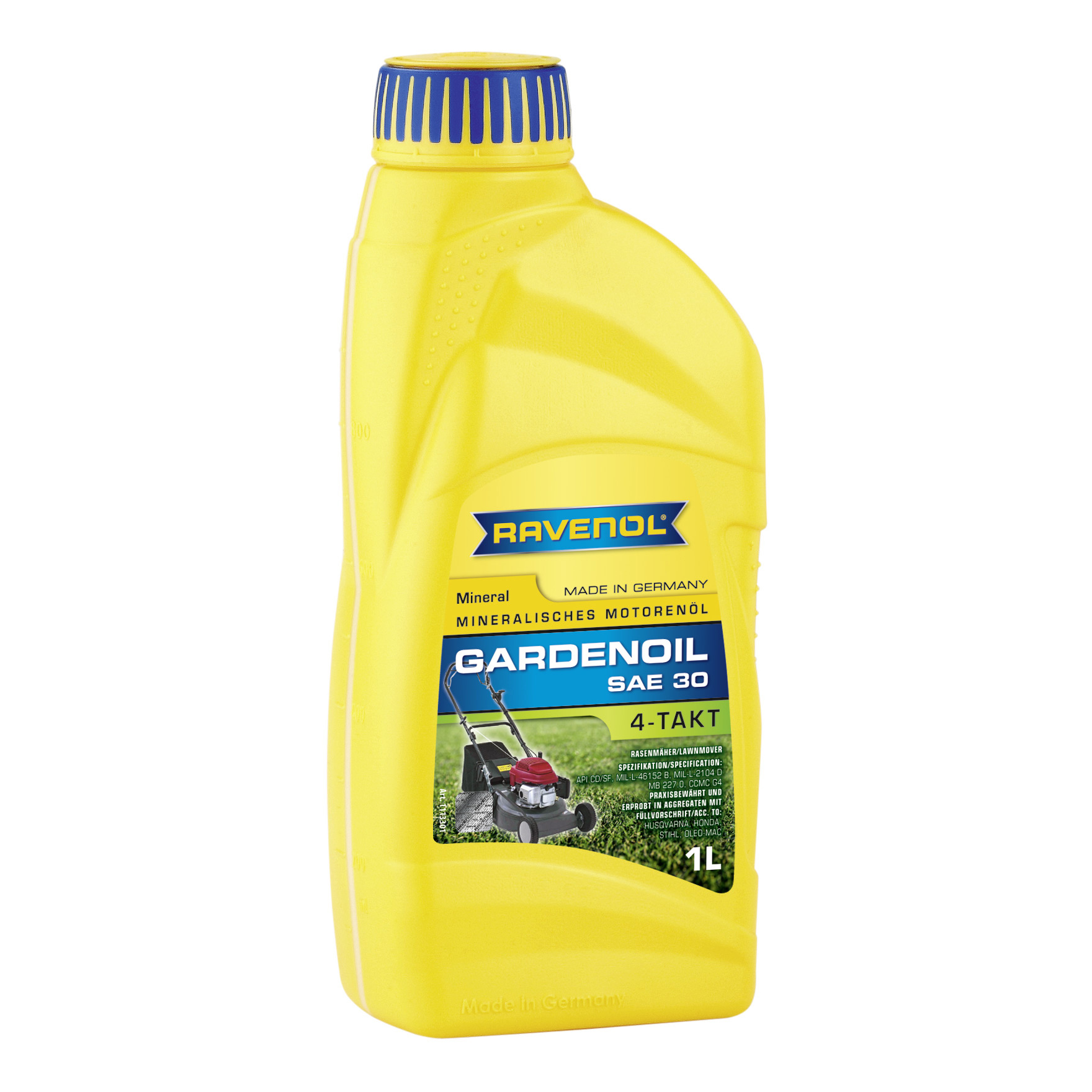 фото Моторное масло ravenol 4-takt gardenoil hd 30 1л