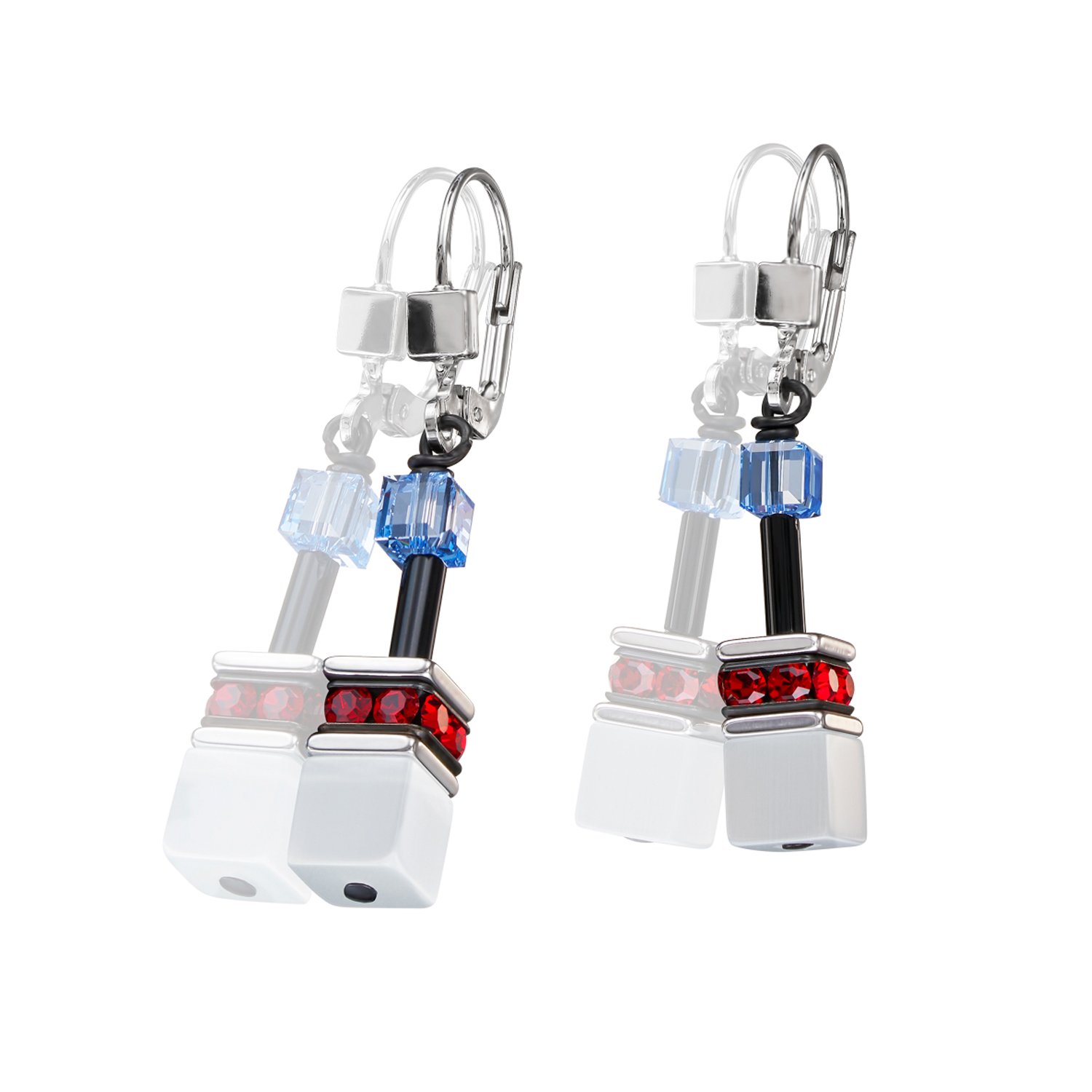 

Серьги из бижутерного сплава с кристаллами Coeur de Lion 2838/20-0703, 2838/20-0703