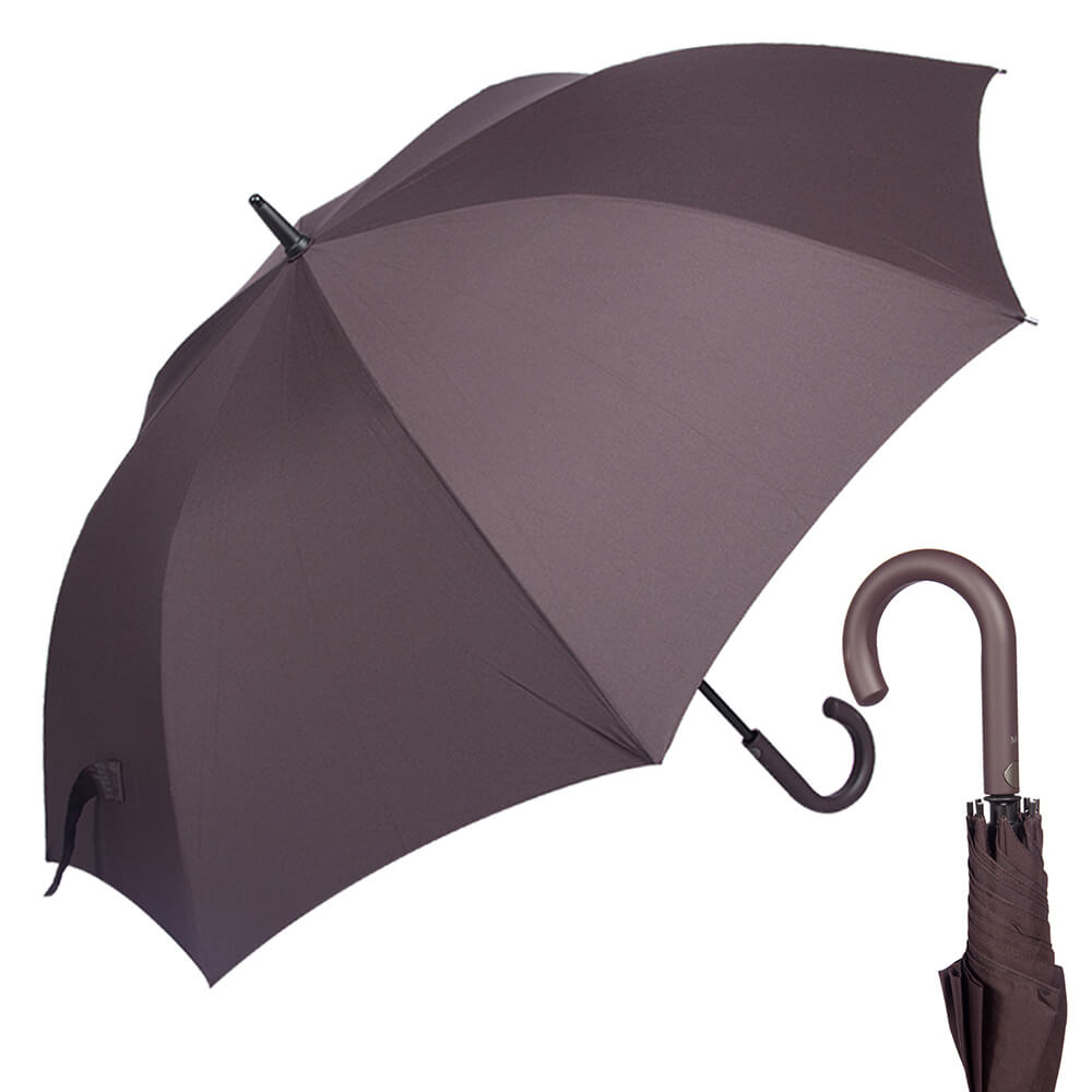 Зонт-трость мужской полуавтоматический M&P C1772-LA classic antracite