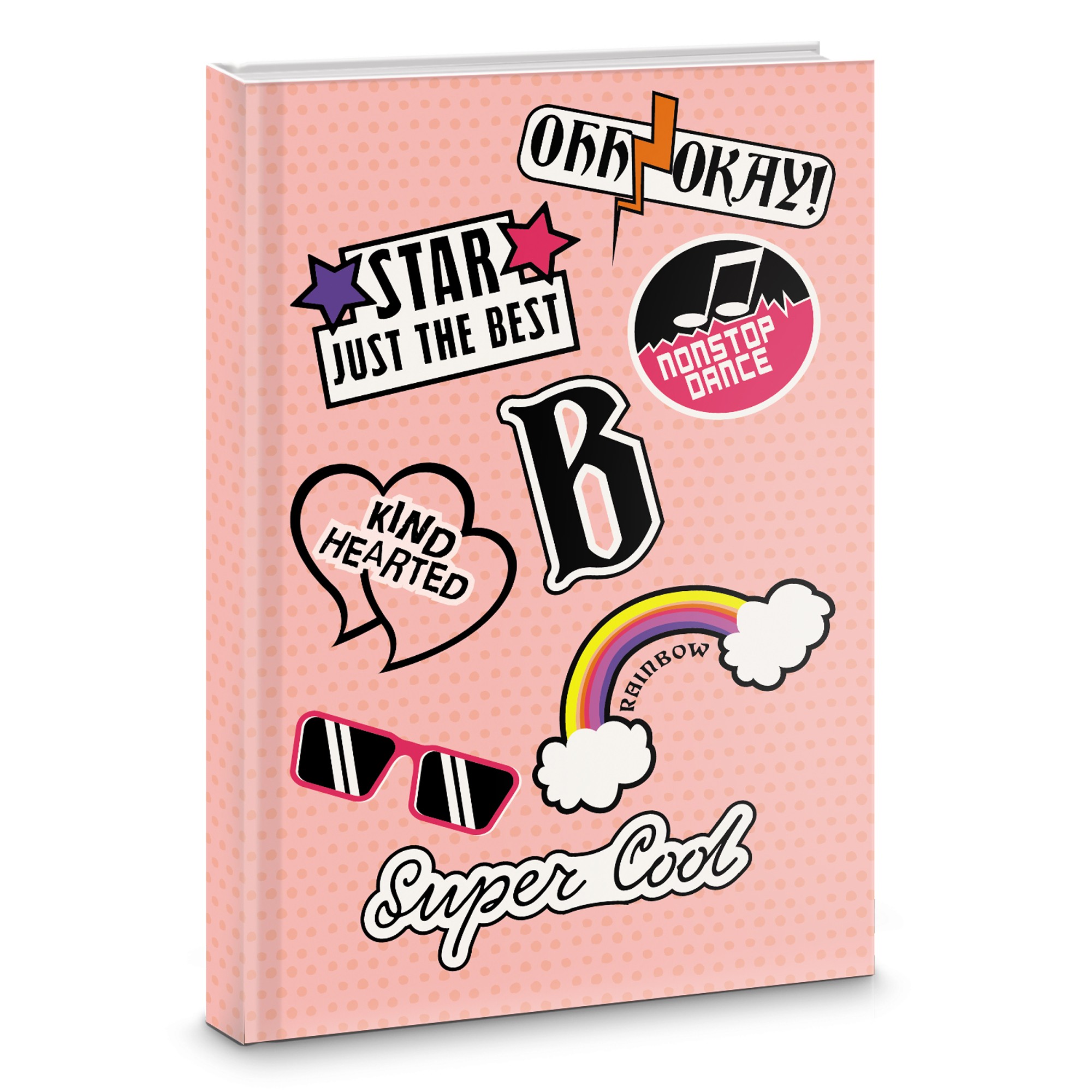 фото Книга для записей listoff super cool а5, 100л кз51003334