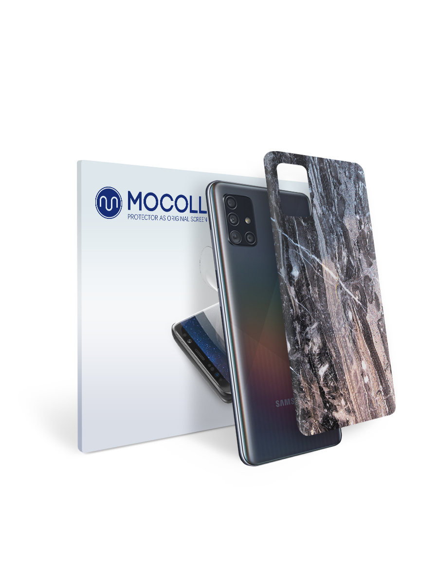 

Пленка защитная MOCOLL для задней панели Samsung GALAXY A41 Серый камень
