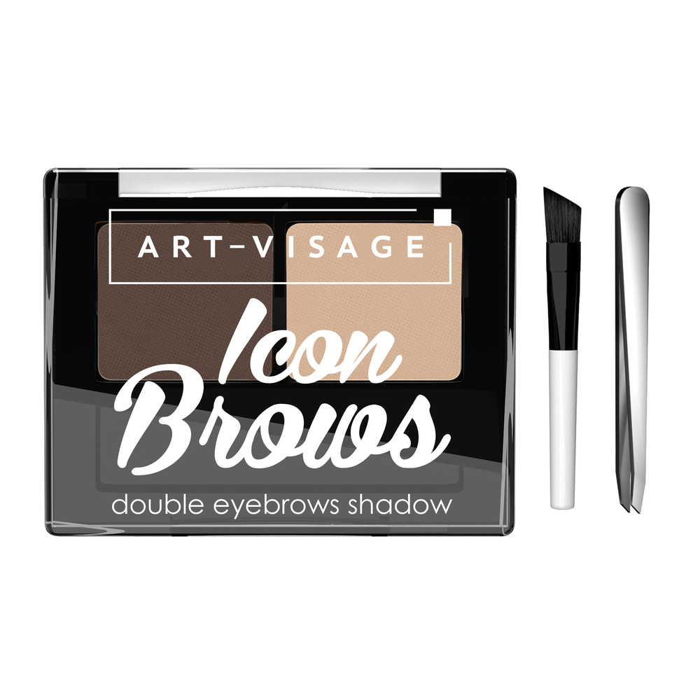 

Двойные тени для бровей "ICON BROWS" ART-VISAGE 423