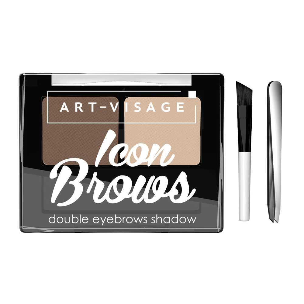 

Двойные тени для бровей "ICON BROWS" ART-VISAGE 422