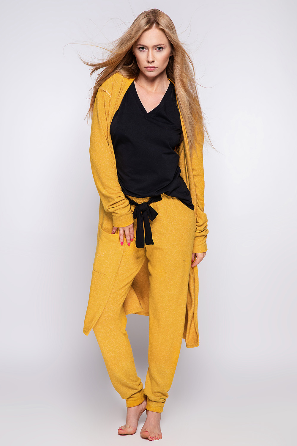 

Кардиган женский SENSIS Milee желтый L-XL, Milee