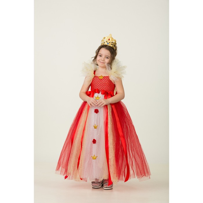фото Карнавальный костюм jeanees королева, цв. разноцветный р.110