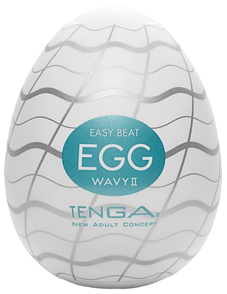 фото Мастурбатор-яйцо egg wavy ii tenga