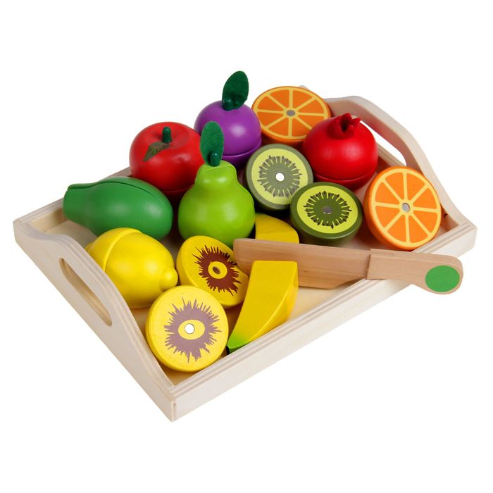 Набор Солнечные фрукты, на подносе шар фольгированный agura мини сердце с клапаном папайя набор 5 шт