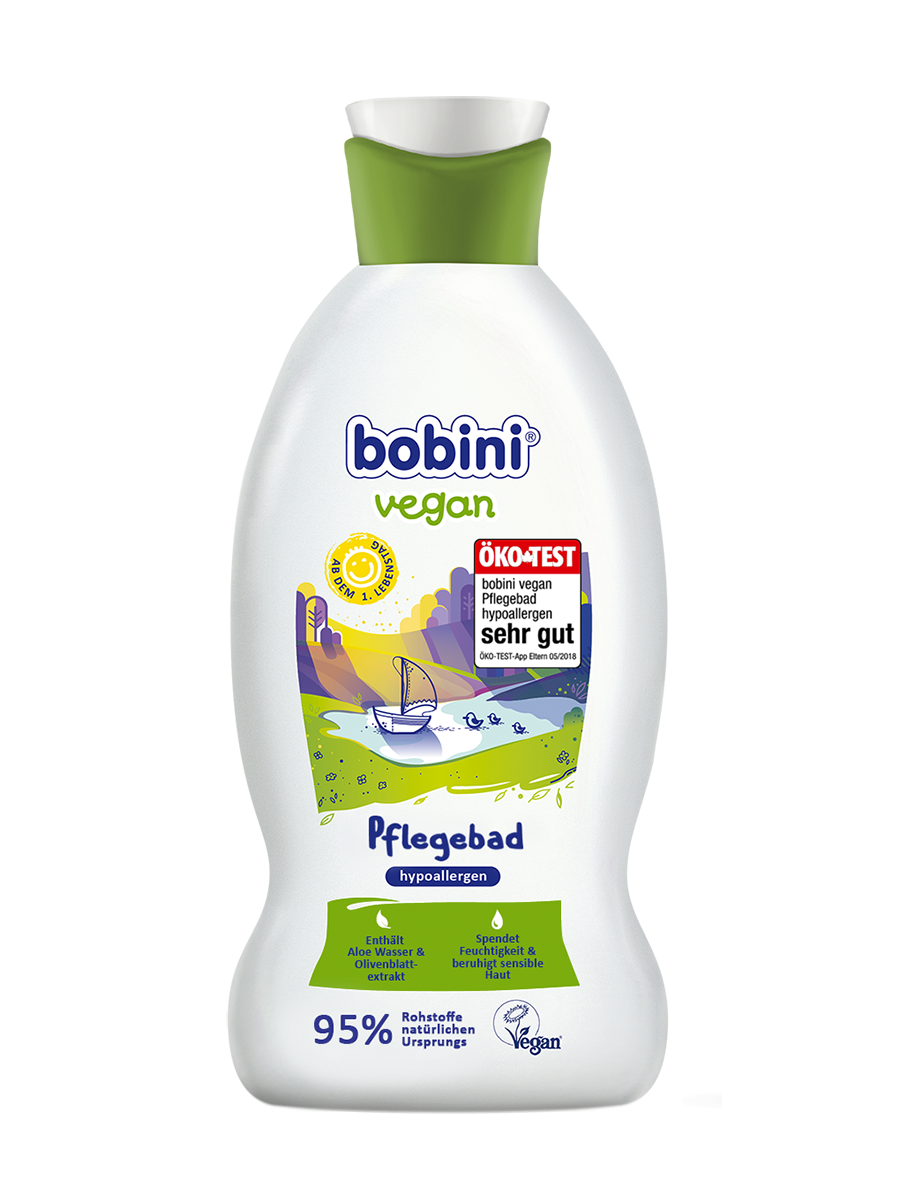 

Гипоаллергенная пена для ванны BOBINI VEGAN 0+,330 мл