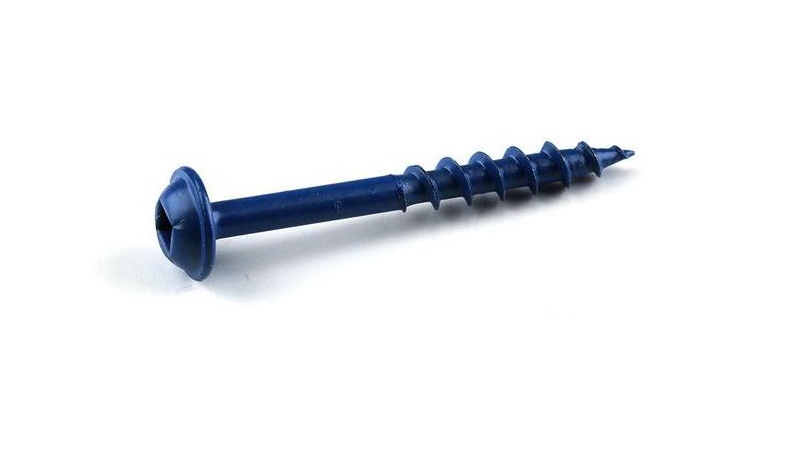 фото Шурупы kreg sml-c150b-1200-int с крупным шагом (blue kote) 1-1/2" 38мм 1200 шт.
