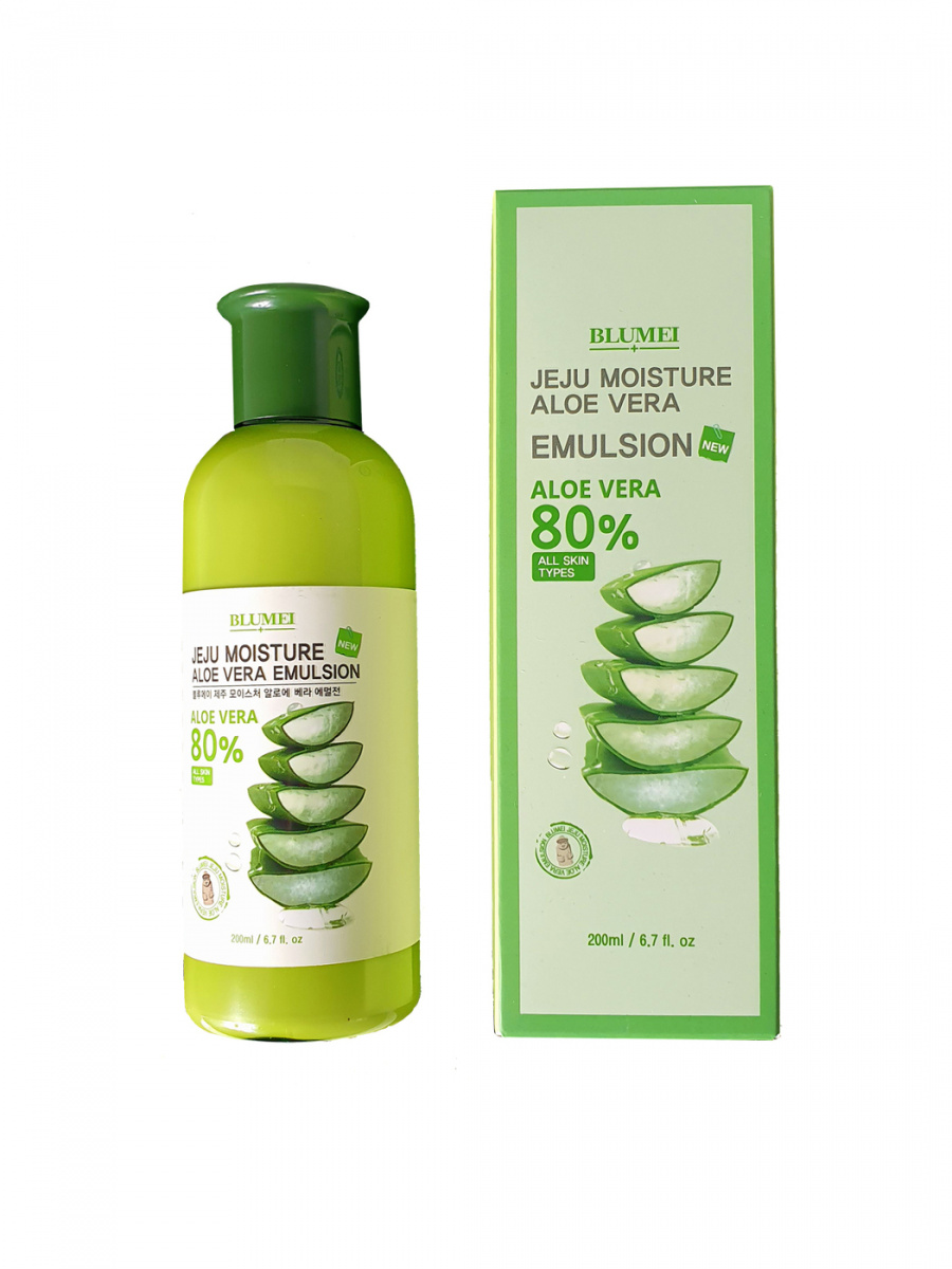 

Эмульсия для лица Blumei Jeju Moisture Aloe 80% Emilsion 200 мл