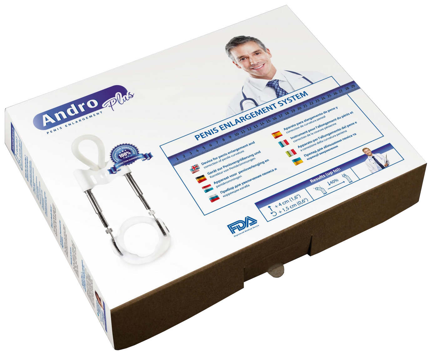 Экстендер для мужчин AndroPlus AndroPlus белый