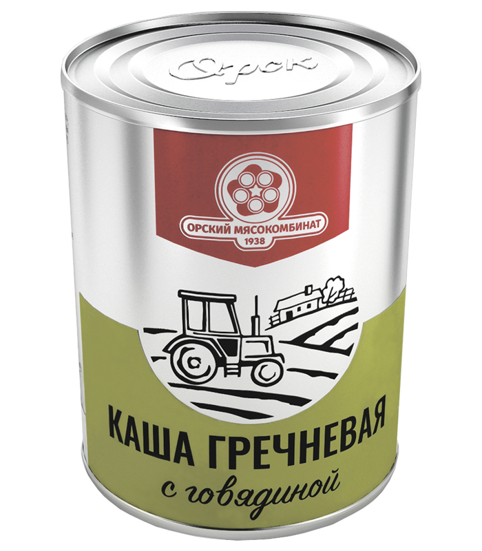 

Каша гречневая Орский мясокомбинат с говядиной Походная 340 г
