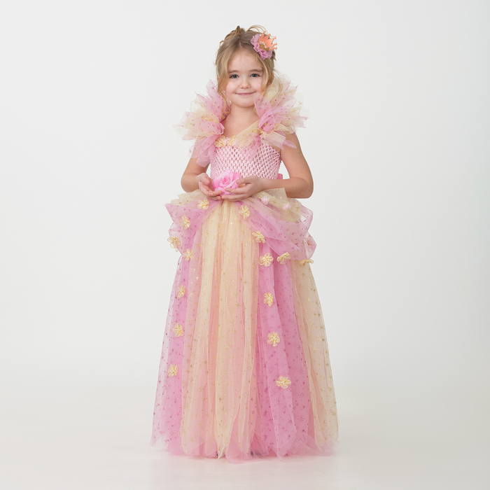 фото Карнавальный костюм jeanees принцесса, цв. разноцветный р.110