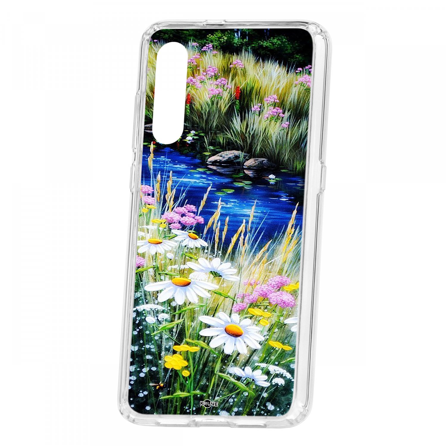 фото Чехол для xiaomi mi 9 кruче print ромашки у ручья