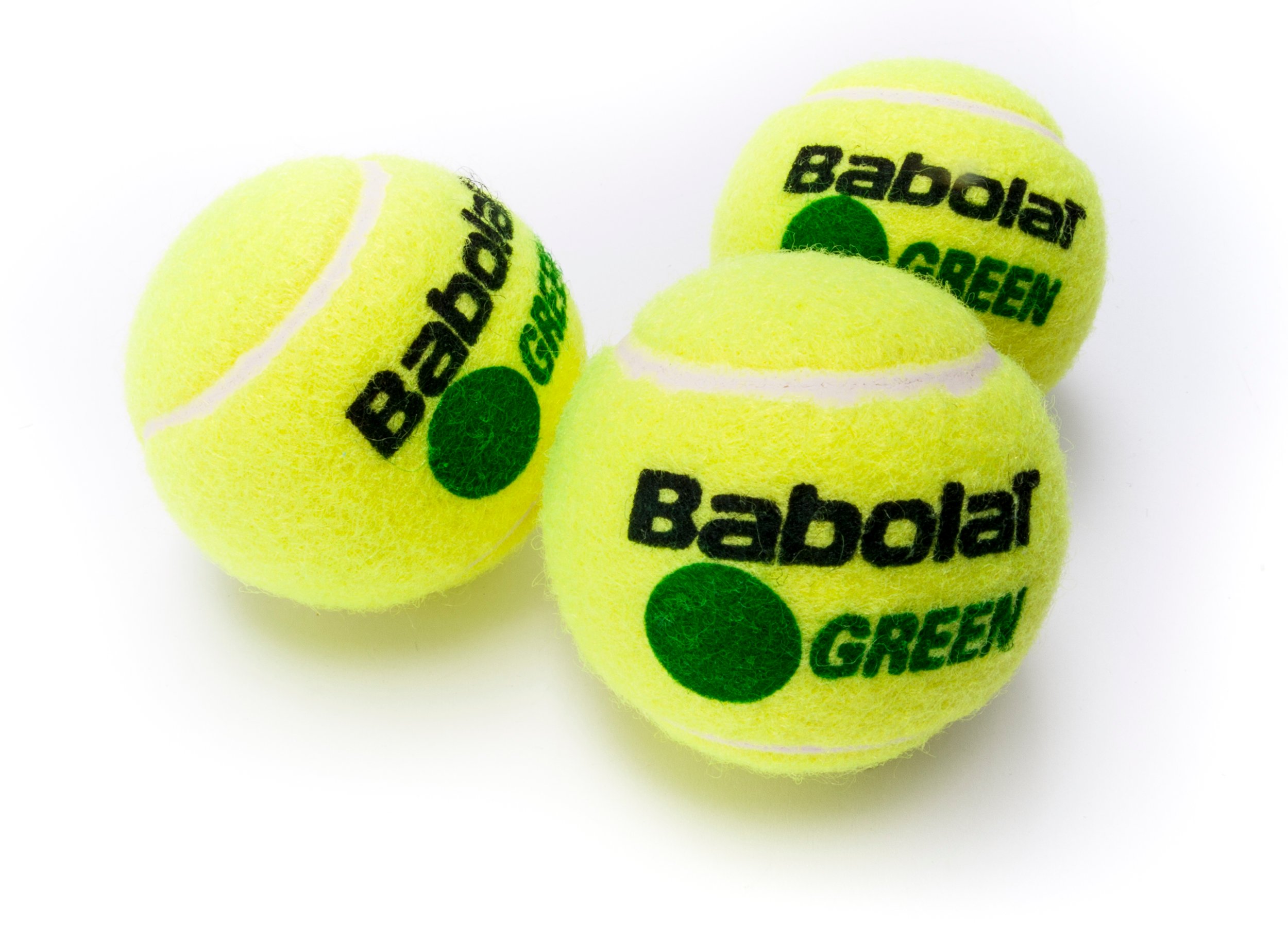 Мяч теннисный Babolat Green 3 шт, желт-зел