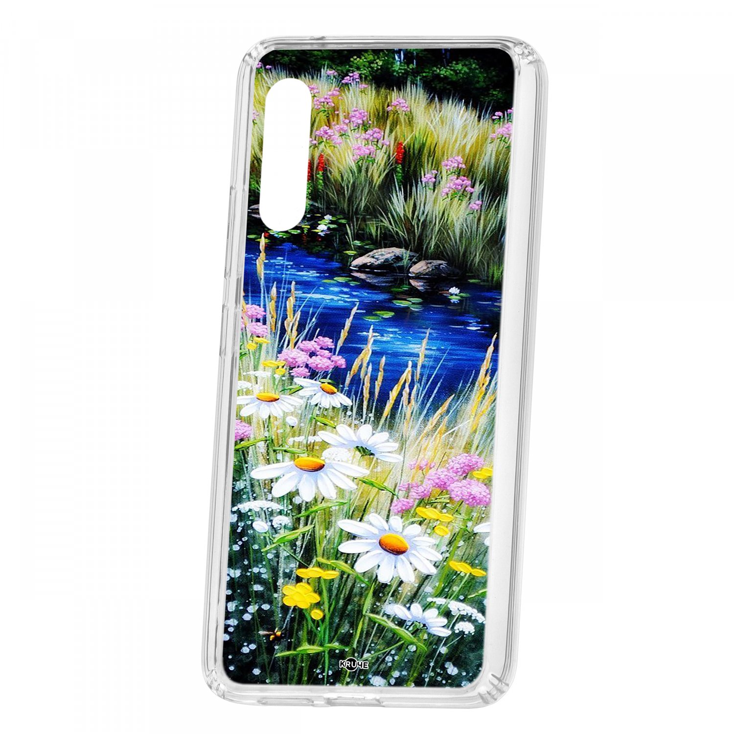 фото Чехол для samsung galaxy a90 5g кruче print ромашки у ручья